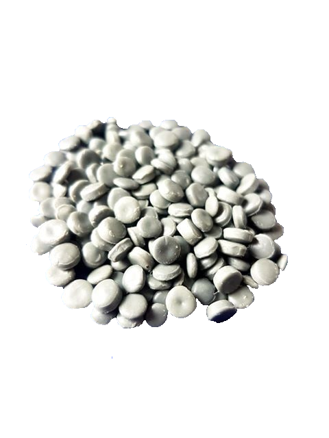 LDPE pellets grey